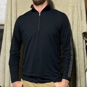 Polo RLX Ralph Lauren 1/4 Zip Pullover - Black